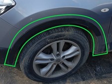 444883 front left molding for