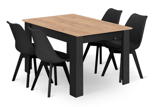 Dining table set 120x80cm - dining,