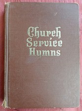 Church Service Hymns Hardcover