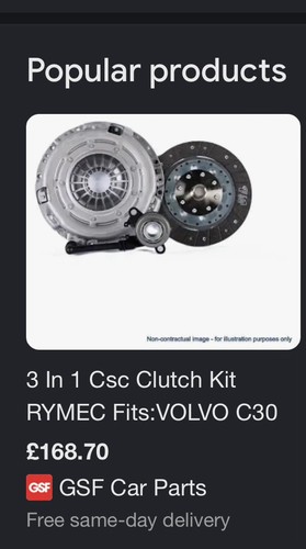 Rymec 3in1 clutch kit fits - 3in1,