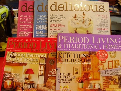 Job lot home magazines - 5,