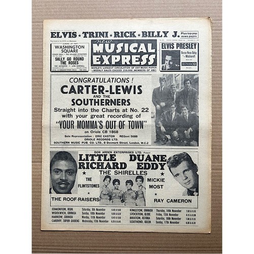 Various 1963 nme magazine - 1963,