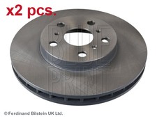 X2 PCS FRONT BRAKE DISC ROTOS