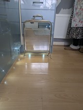 ANTIQUE BRASS AND ETCHED