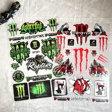 2 Whole Sheets MONSTER ENERGY