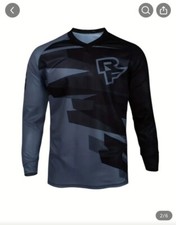 Mens Downhill Mountain Biking Race Jersey Enduro Bike Medium Long Sleeve 