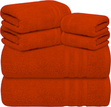8 Piece Towel Set 100%