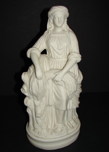 Antique 19th english parian - c,