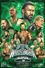 WWE Wrestlemania 40 Poster
