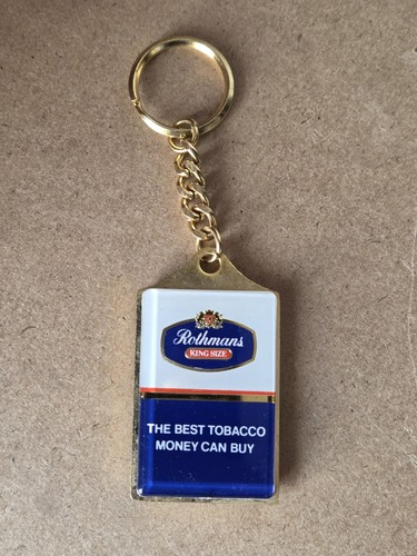Vtg rothmans keyring tabacco - rothmans,