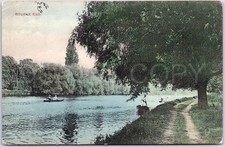 Bourne end antique postcard - bourne,