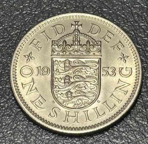 1953 english shilling - 1953,