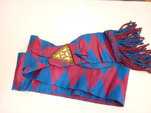 Masonic memrobilia sash medal