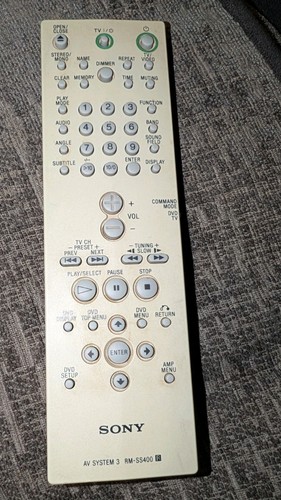 Original sony system remote - original,
