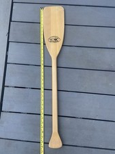 Vintage Canoe Paddle Oar Laminated In Excellent Unused Condition