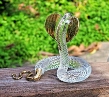 Cobra snake figurine hand