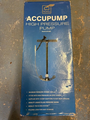 Webley accupump high pressure - accupump,