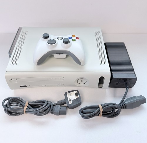 Microsoft xbox 360 white 20gb - xbox,