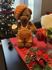 Handmade crochet teddy - handmade,