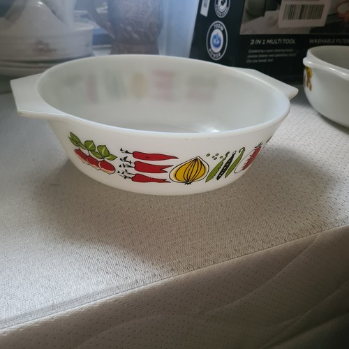 Vintage mcm jaj pyrex harvest - mcm,