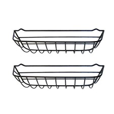 30" Window Hayrack Wrought