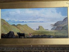 Antique Original oil painting