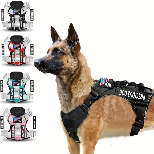 Reflective dog vest - reflective,