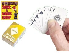 Mini Playing Cards ~ 4cm x 3cm
