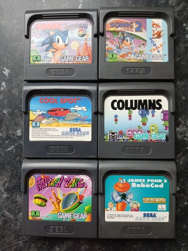 Sega game gear carts - sega,