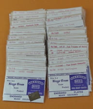 Kings Cross 4mm/OO Gauge Engraved Ready Coloured Shed/Loco No./Name Plates/Signs