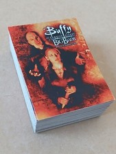 COMPLETE SET OF BUFFY THE VAMPIRE SLAYER BIG BADS TRADING CARDS