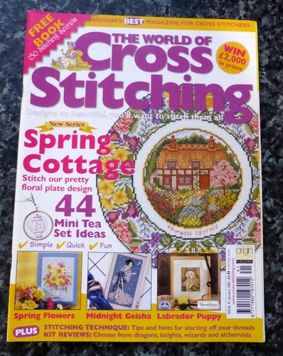World cross stitching - of,