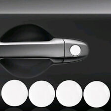 4x White Car Door Lock Keyhole