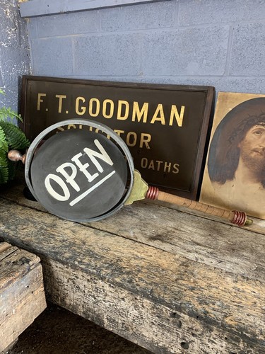 Antique vintage trade - vintage, sign