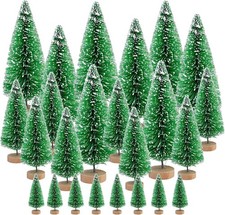 24pcs Mini Christmas Trees