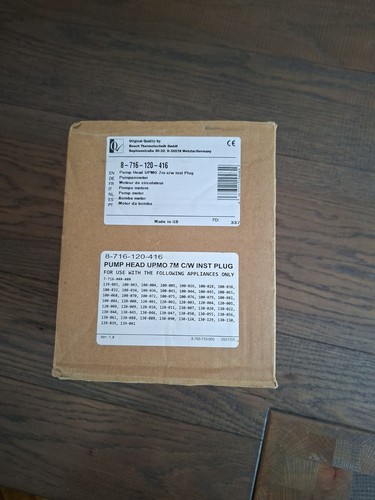 Worcester bosch pump head - bosch,