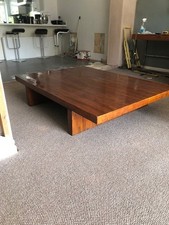 Japanese style Bamboo low coffee table Large