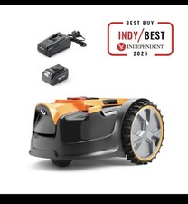 LawnMaster OcuMow16 Robotic Mower - Drop & Mow, 1x MX 24V Battery, up to 150m²