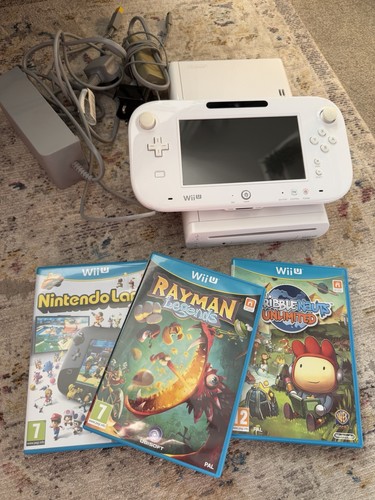 Nintendo wii white handheld - wii, u