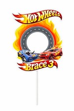 Hot Wheels Cake Topper