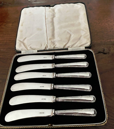 Antique set six boxed - of,