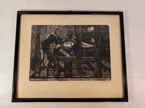 Etching otto wilhelm - otto,