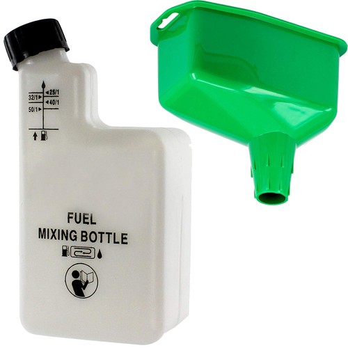 Mixing bottle fuel - mixing, funnel