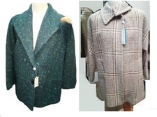 Womens Wool Fabric Jacket