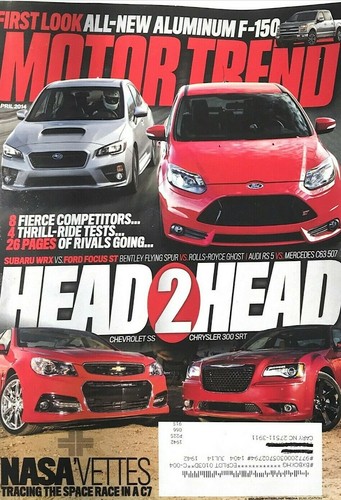 Motor trend magazine april - -,