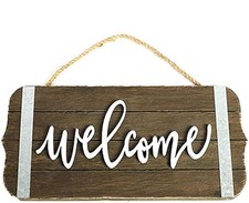 Premium Welcome Sign | Front
