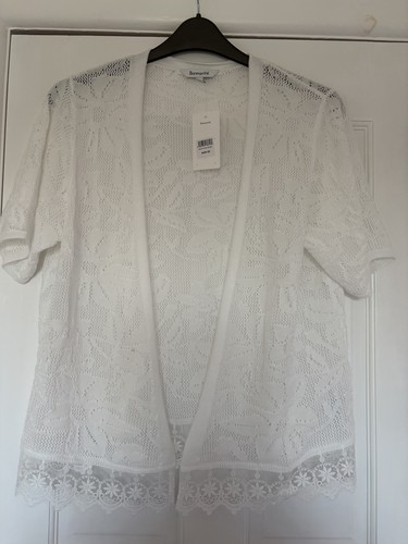 Bonmarche white cardigan - bonmarche,