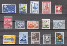 Iceland mnh 15 different - iceland,