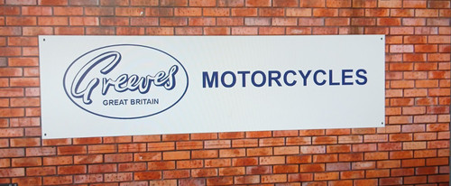 Greeves motorcycles banner - greeves,