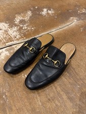 Gucci Leather Princetown Mules